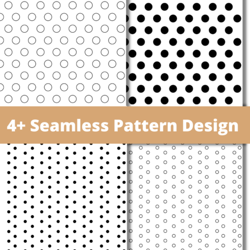 Simple Seamless Pattern Design Template cover image.