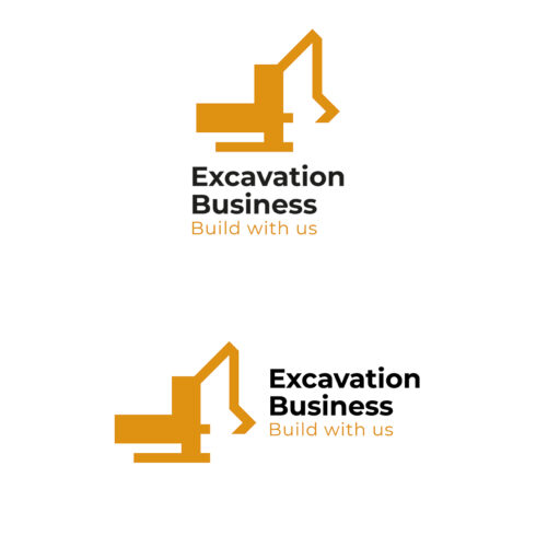 Excavator Logo Template cover image.
