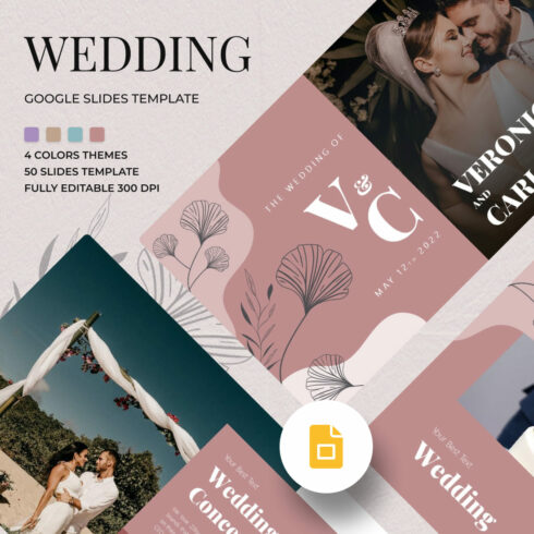 Wedding Planning Google Slides Theme.