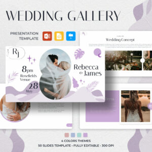 Wedding Gallery Presentation Template.