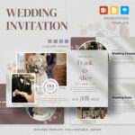 Wedding Invitation Presentation Template.