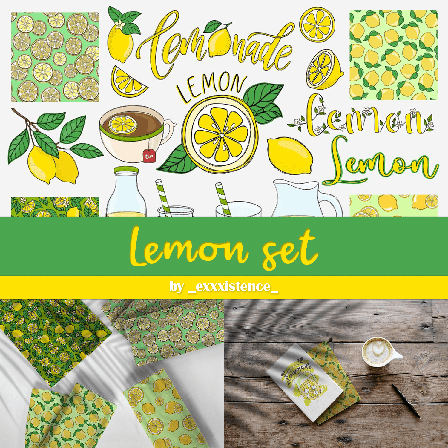 Lemon set cover.