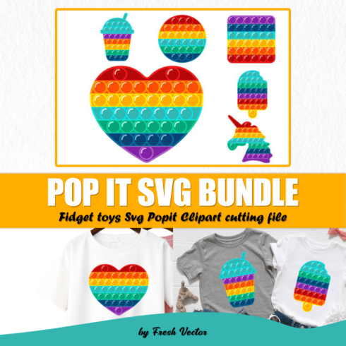 Pop It SVG Bundle - main image preview.