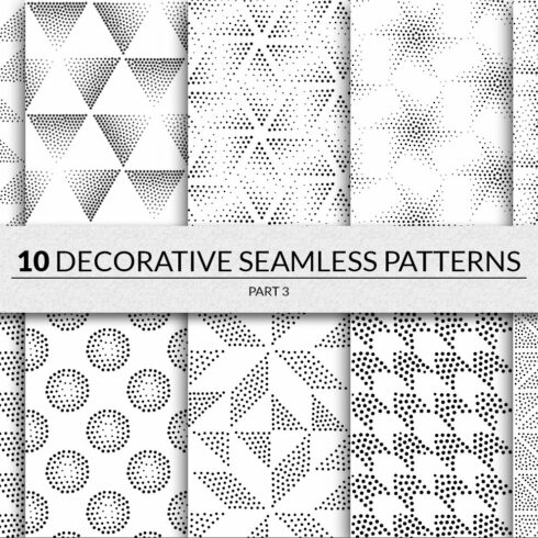 144 Seamless Pointillism Patterns | Master Bundles