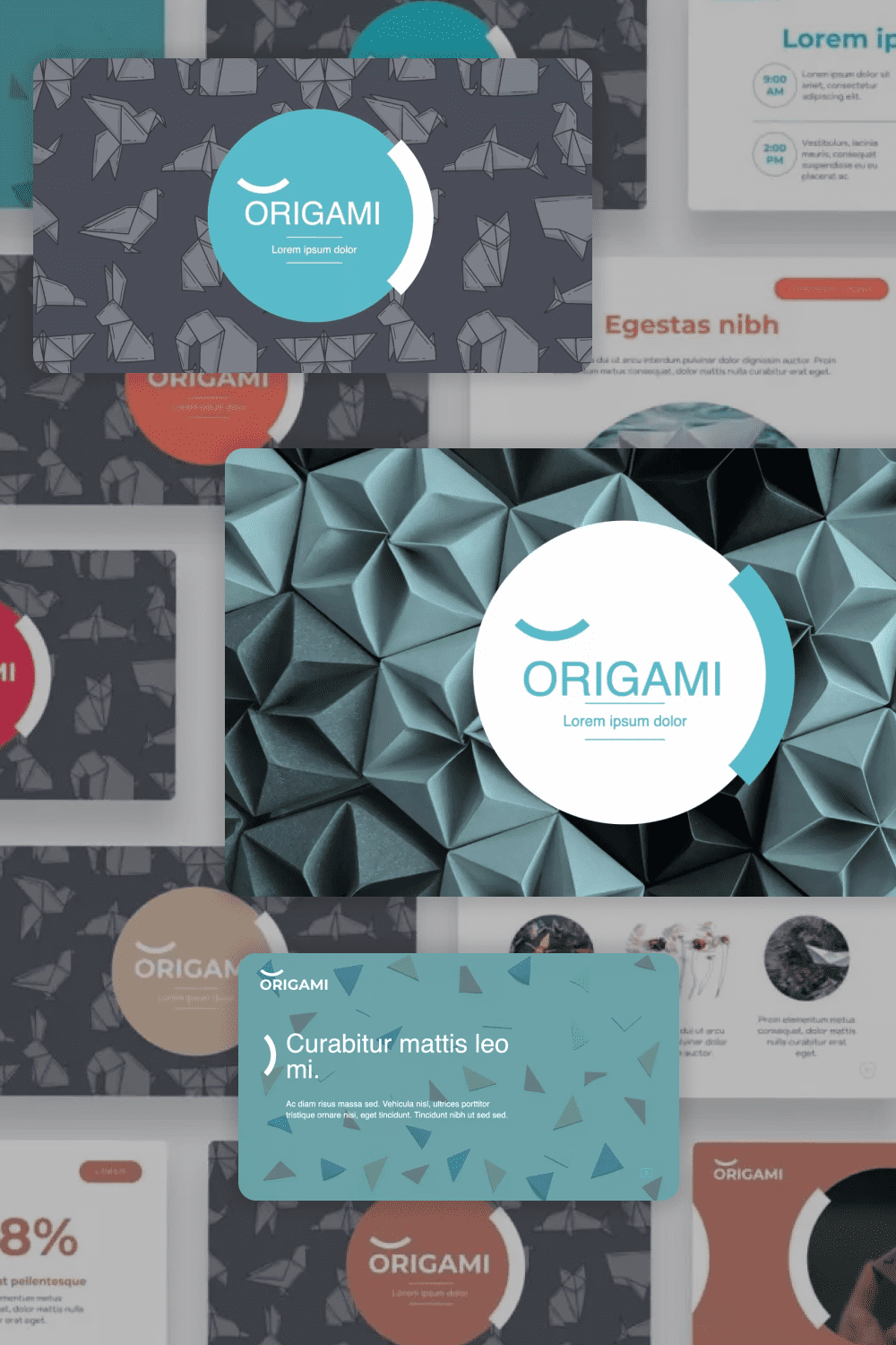 Origami Presentation Template.