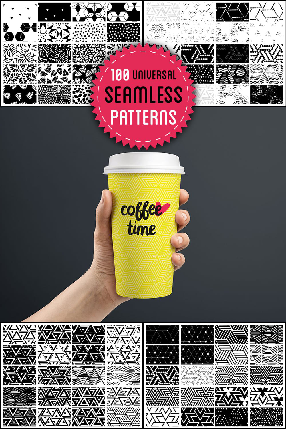 100 universal seamless patterns pinterest 1000 1500