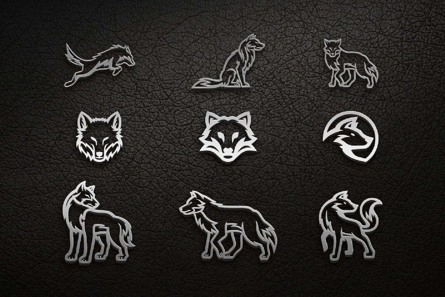 Silver fox logo preview.