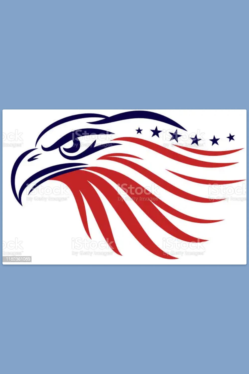 Eagle had in the US flag style.