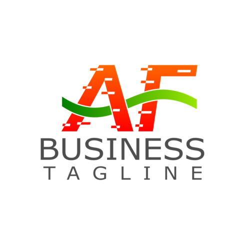 A.F Initials Logo Design Template cover image.