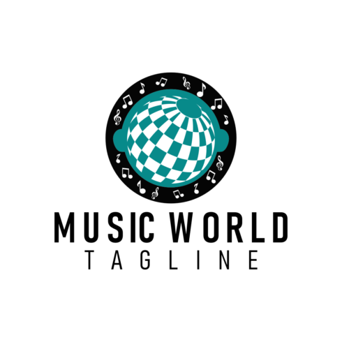 Music World Creative Logo Design cover image.