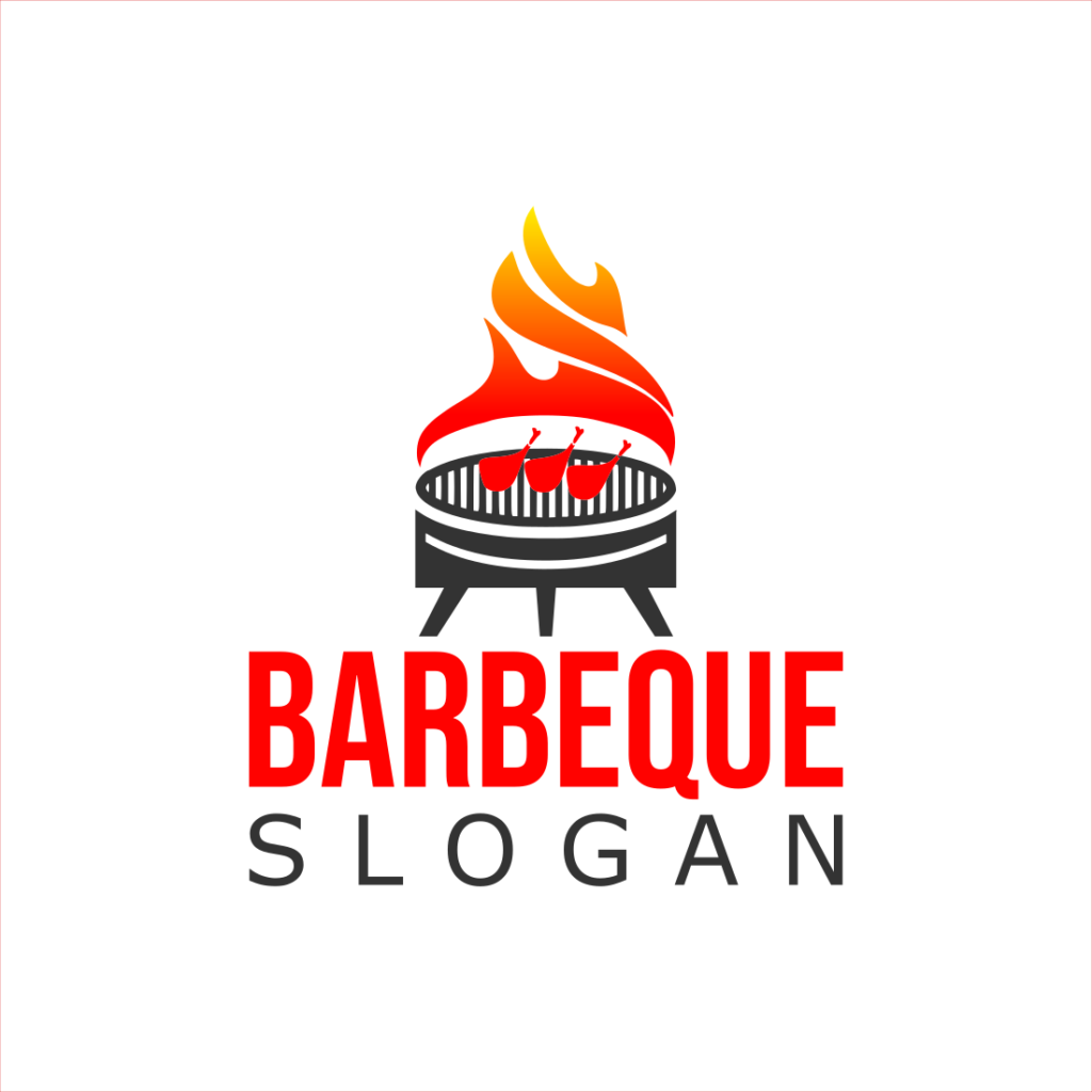 Magnificent Barbeque Logo Design For Restaurants - MasterBundles