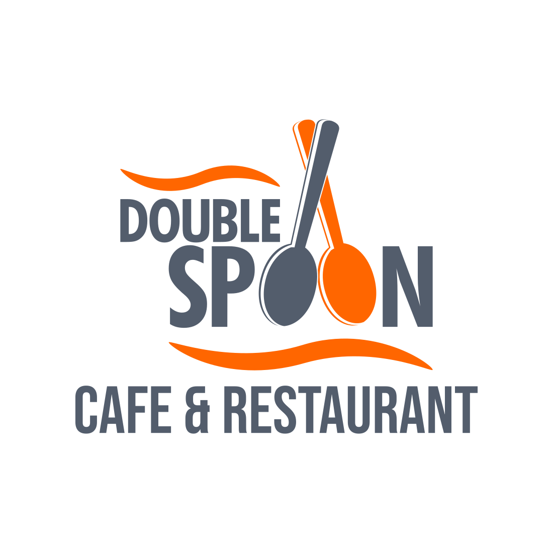 Restaurant And Café Unique Logo Design Template - MasterBundles