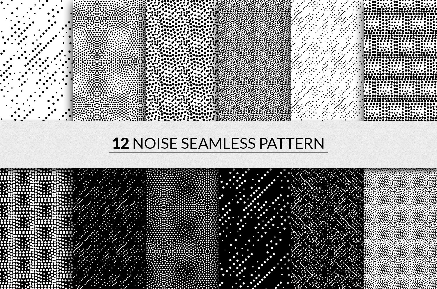 Noise seamless patterns collection.