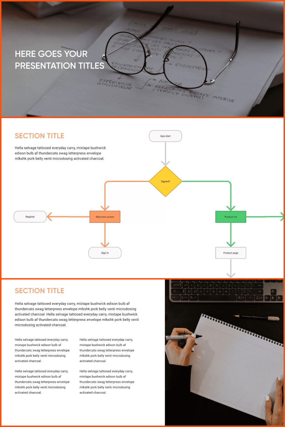 Powerpoint Flowchart Template.