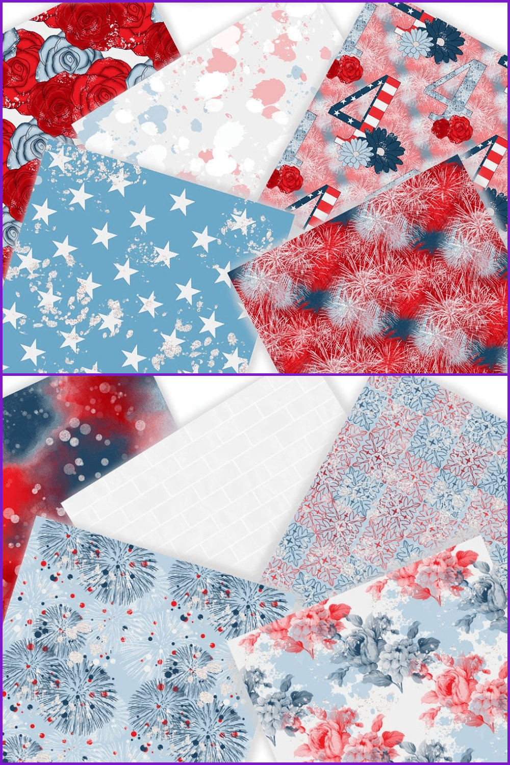 4th of July Pattern.