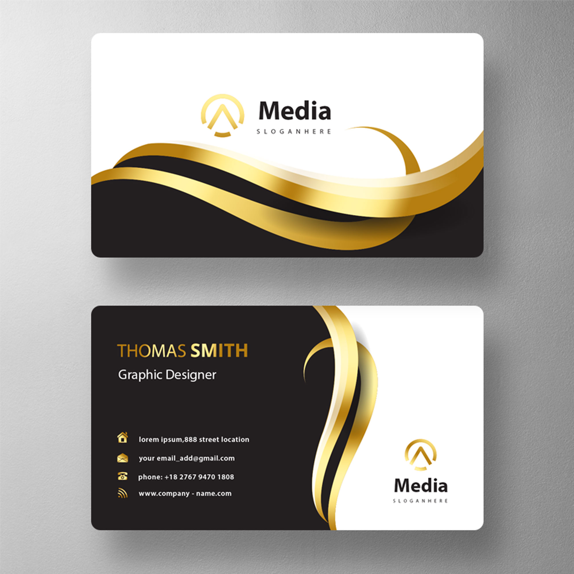 Modern Business Cards cover image.