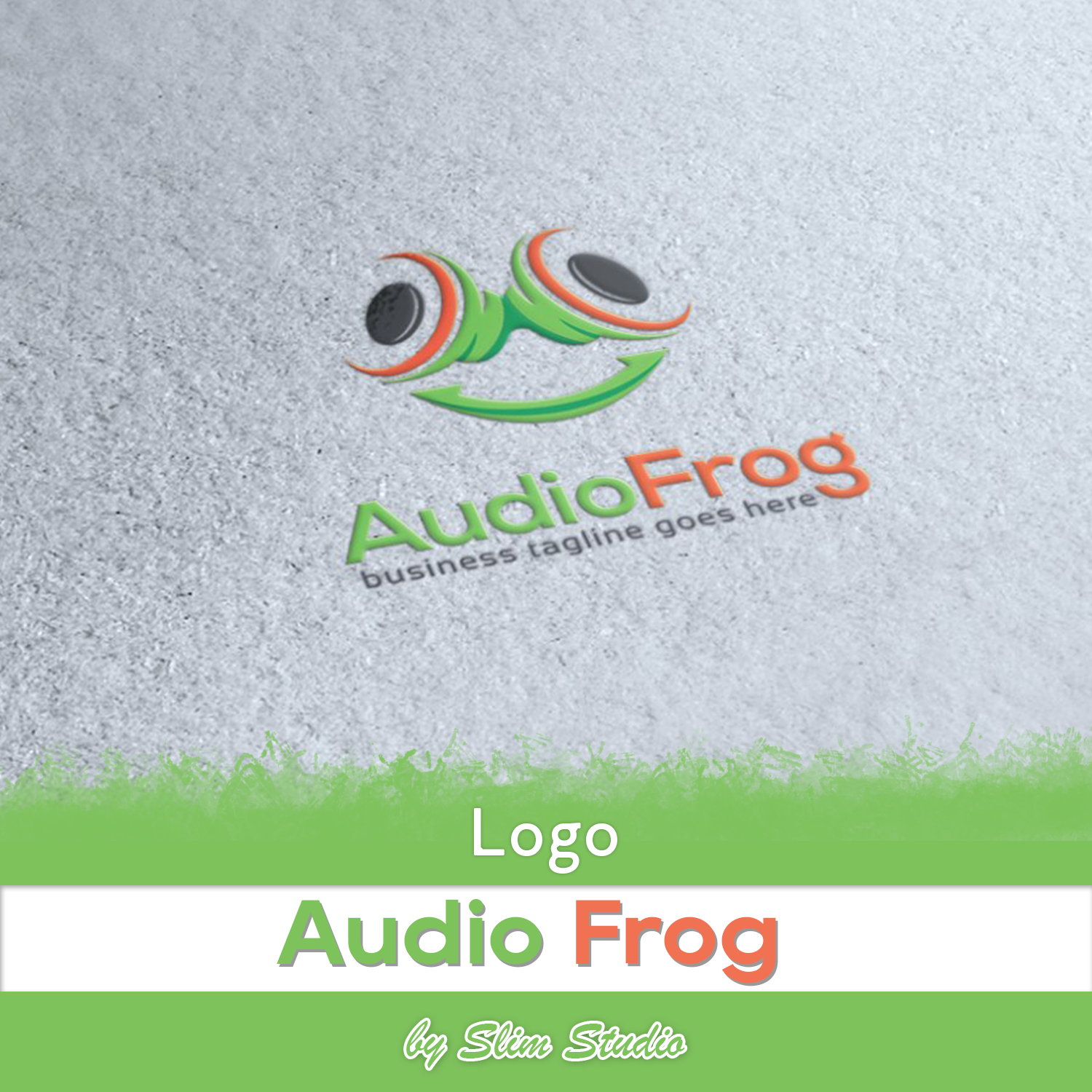 Audio Frog Logo cover.