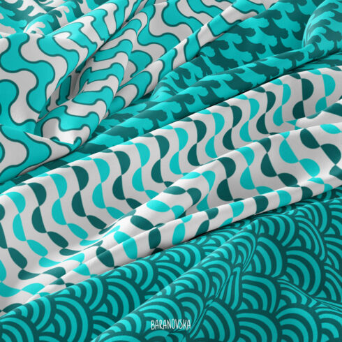 Waves Seamless Patterns cover image.