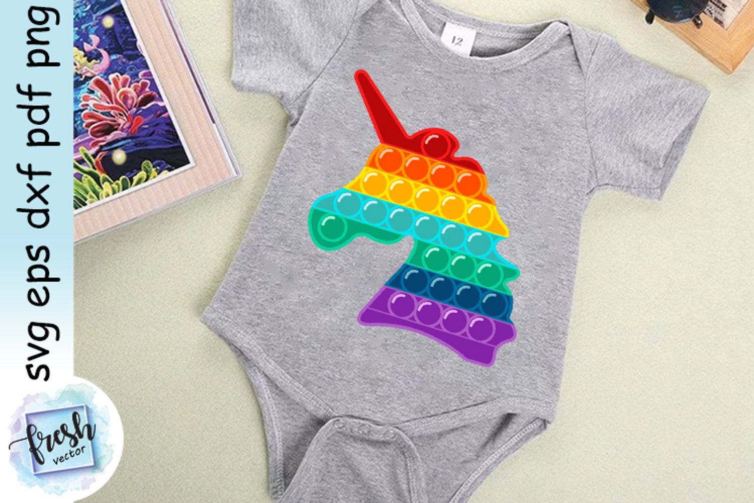 Perfect for kid's clothes design.