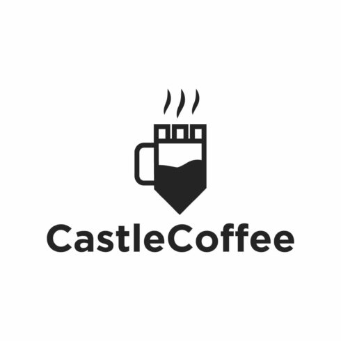 Classic dark coffee logo.