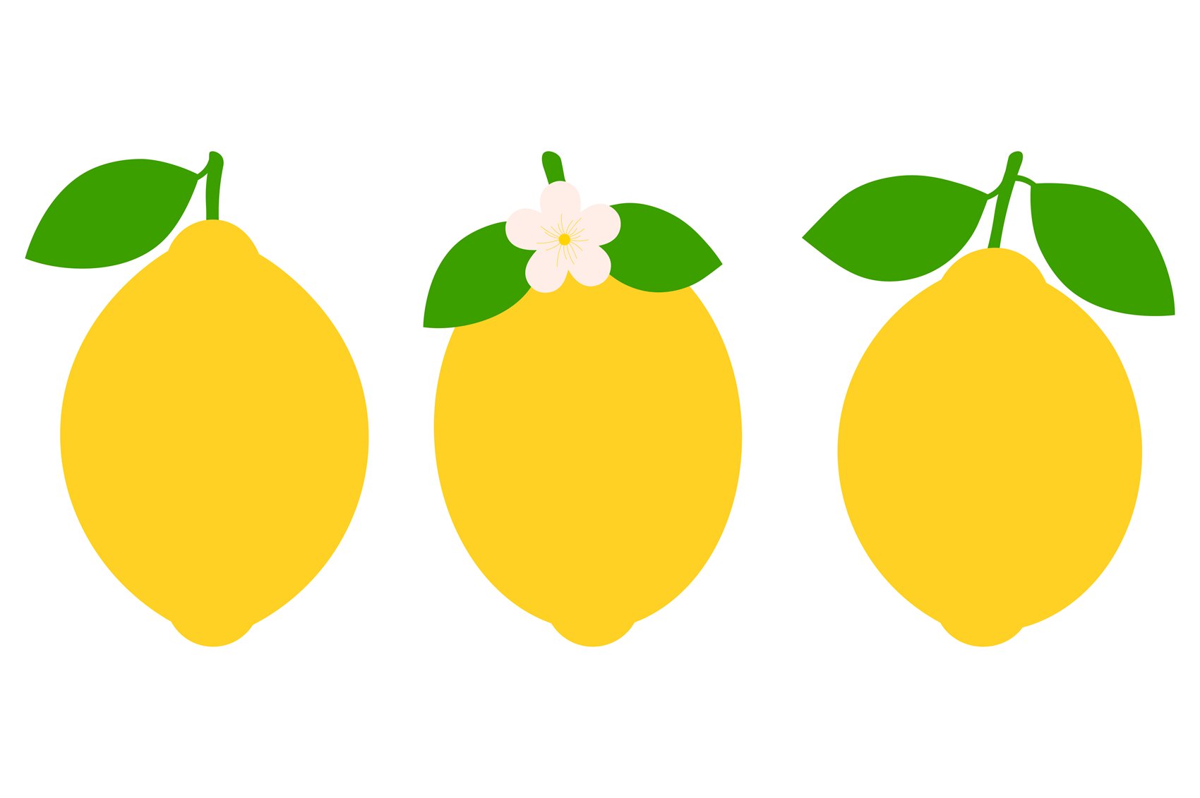 Three lemon options.