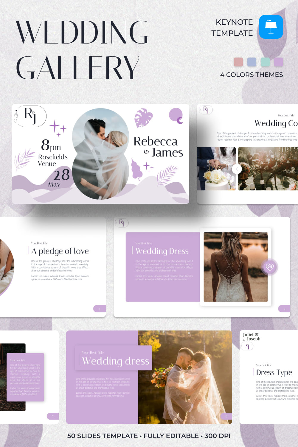 2 weddinggallery keynote template 1000h1500