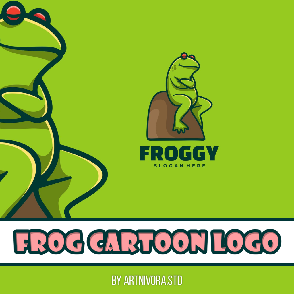 Editable Frog Logo – MasterBundles