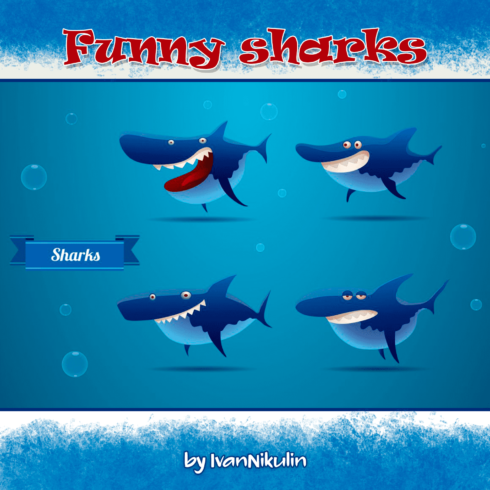 Funny sharks.