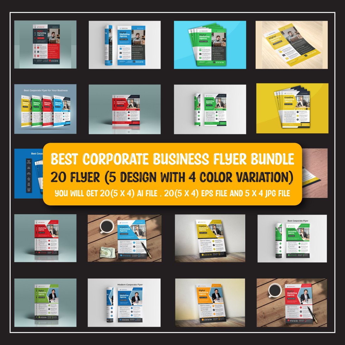 20 best corporate business flyer templates
