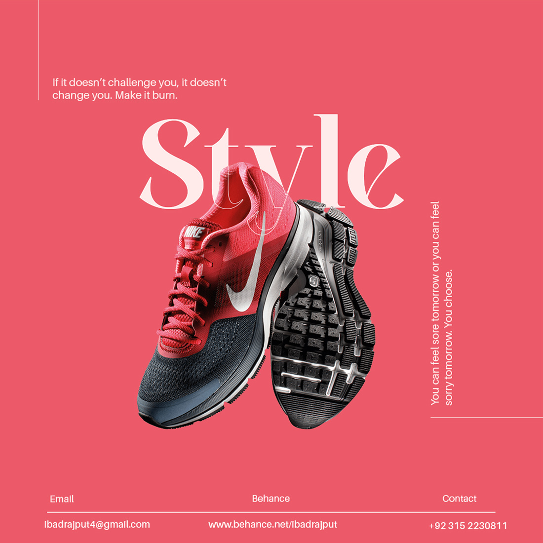 Shoes Store Product Social Media Post Design Templates facebook image.