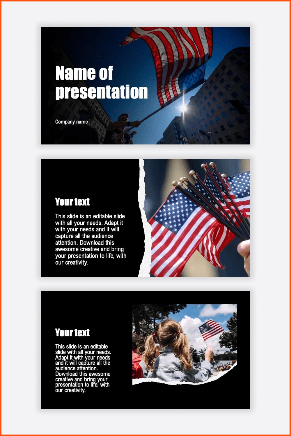 Patriotic Powerpoint Backgrounds.