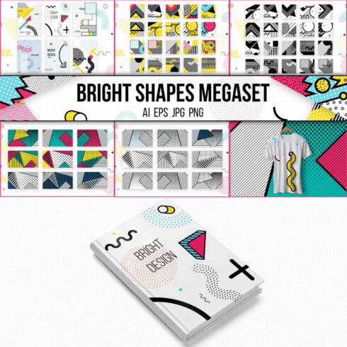 272 Bright Patterns, Elements Set – MasterBundles