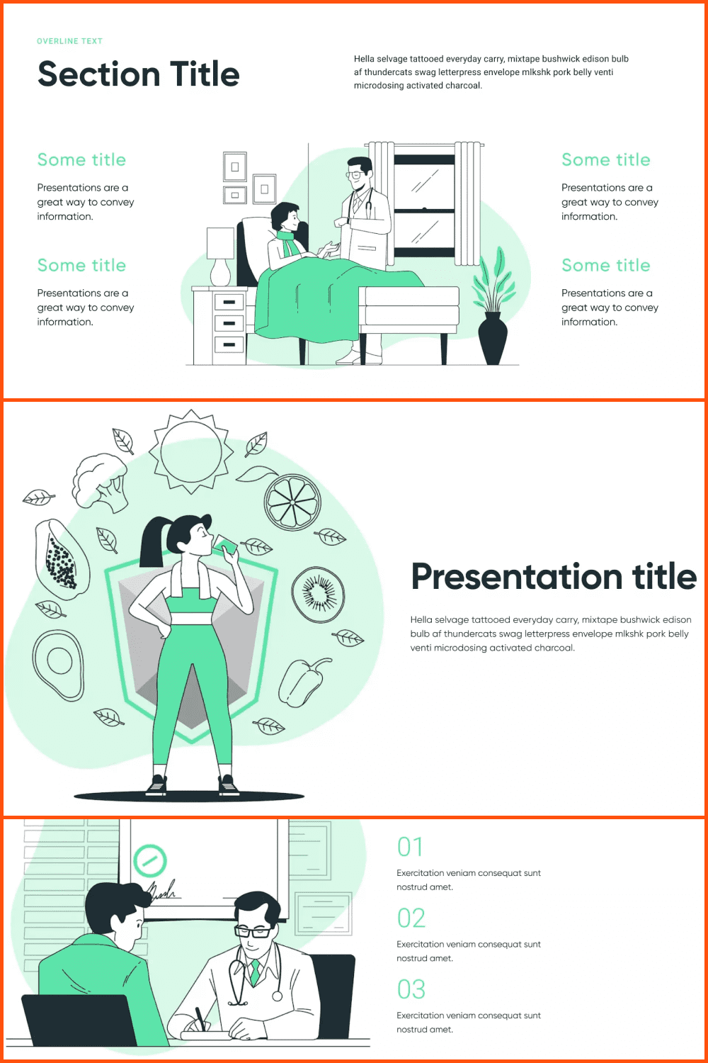 Health PowerPoint Template.