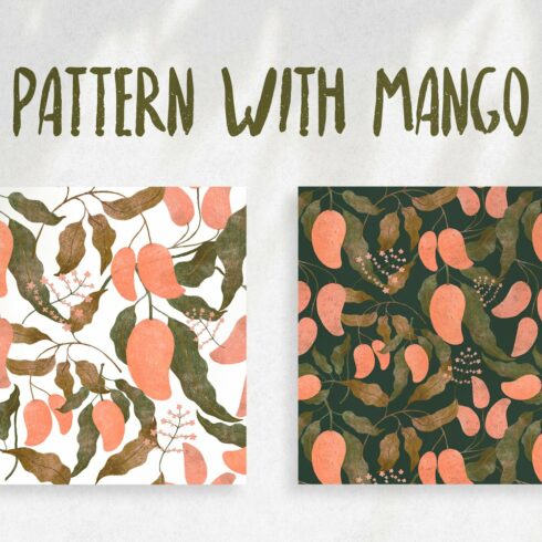 Cover image of Pattern with mango.
