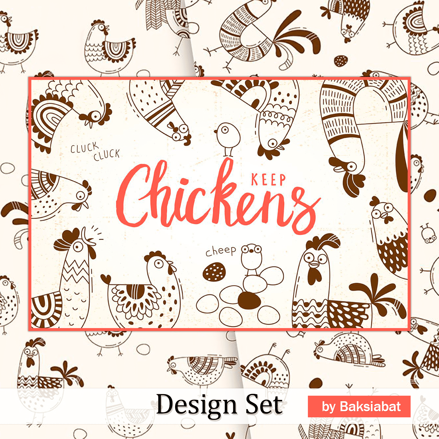 Keep Chicken - Design Set.