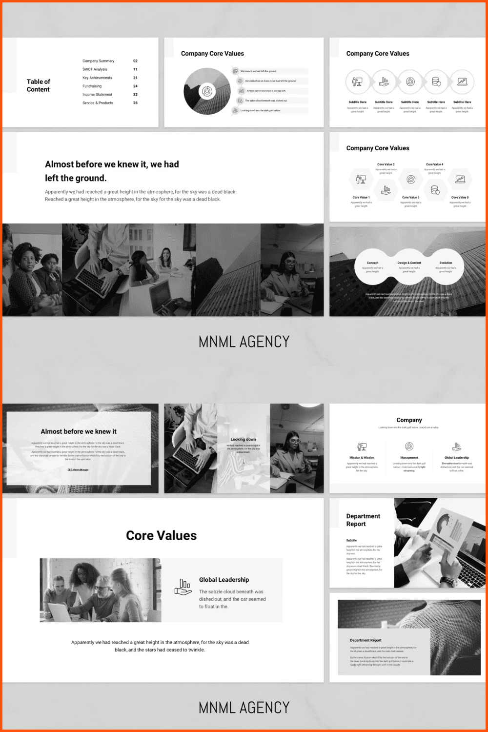 Annual Report – Animated Template.