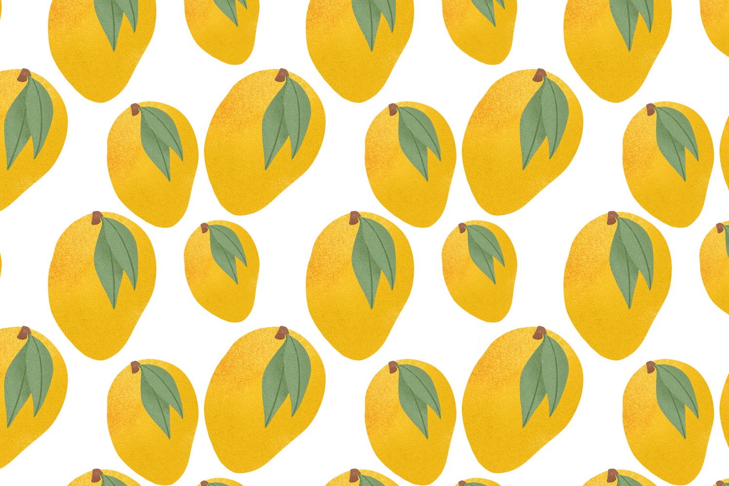 Mango illustrations.