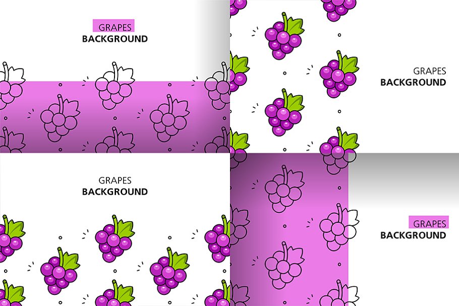 Cover image of Grapes background.