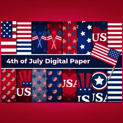 4th of july backgrounds cover image.
