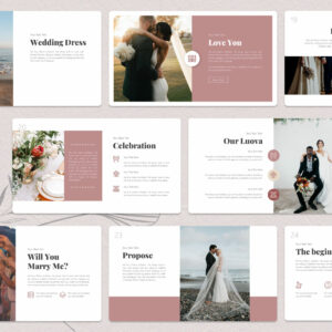 Wedding Planner Presentation Template – MasterBundles