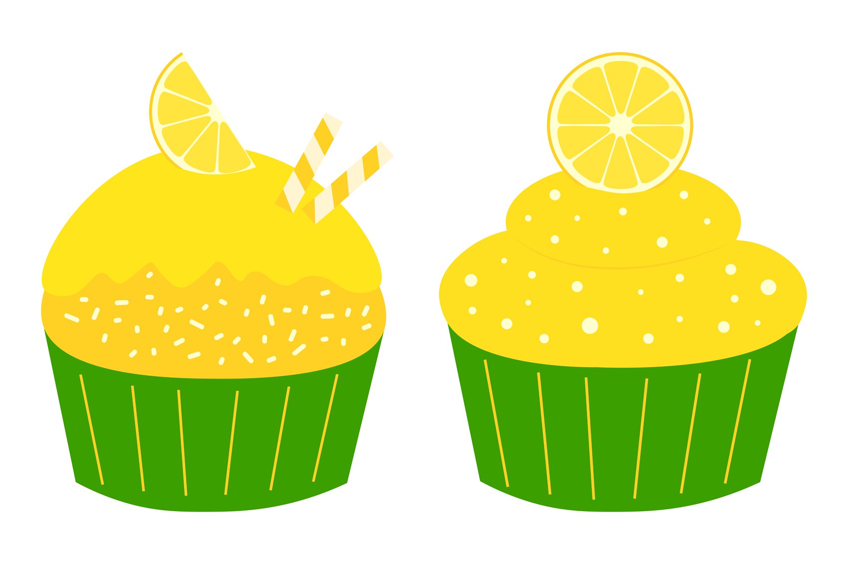 Amazing lemon cakes.
