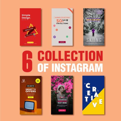 Pack Collection of Instagram Stories & Highlights previews.