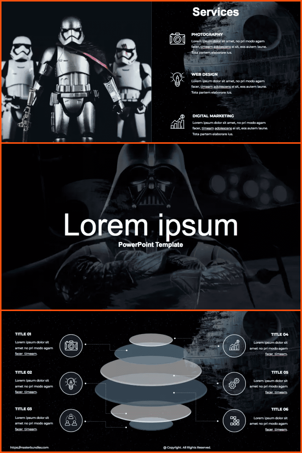 Star Wars Google Slides Theme.