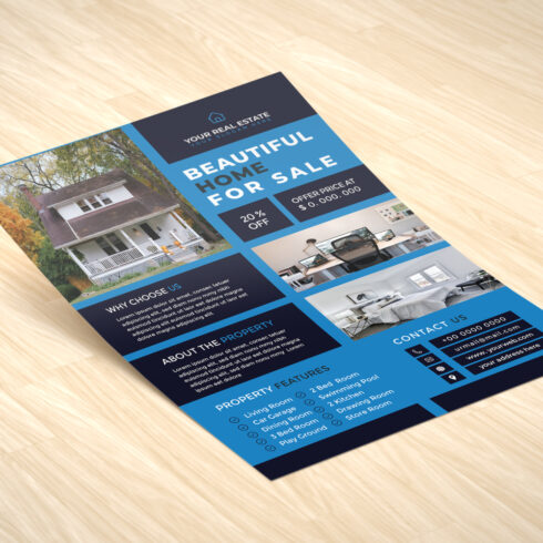Real Estate Business Flyer Templates.