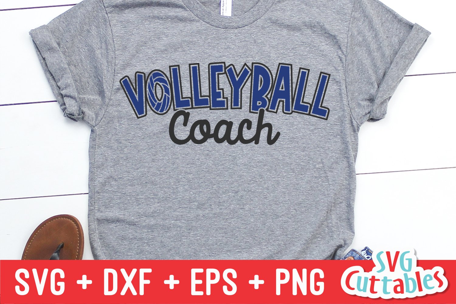 Volleyball Coach on t-shirt design.