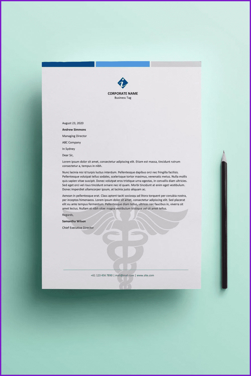 Medical Note A4.
