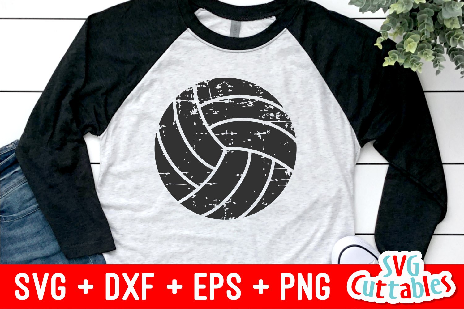 Volleyball design for clothes.