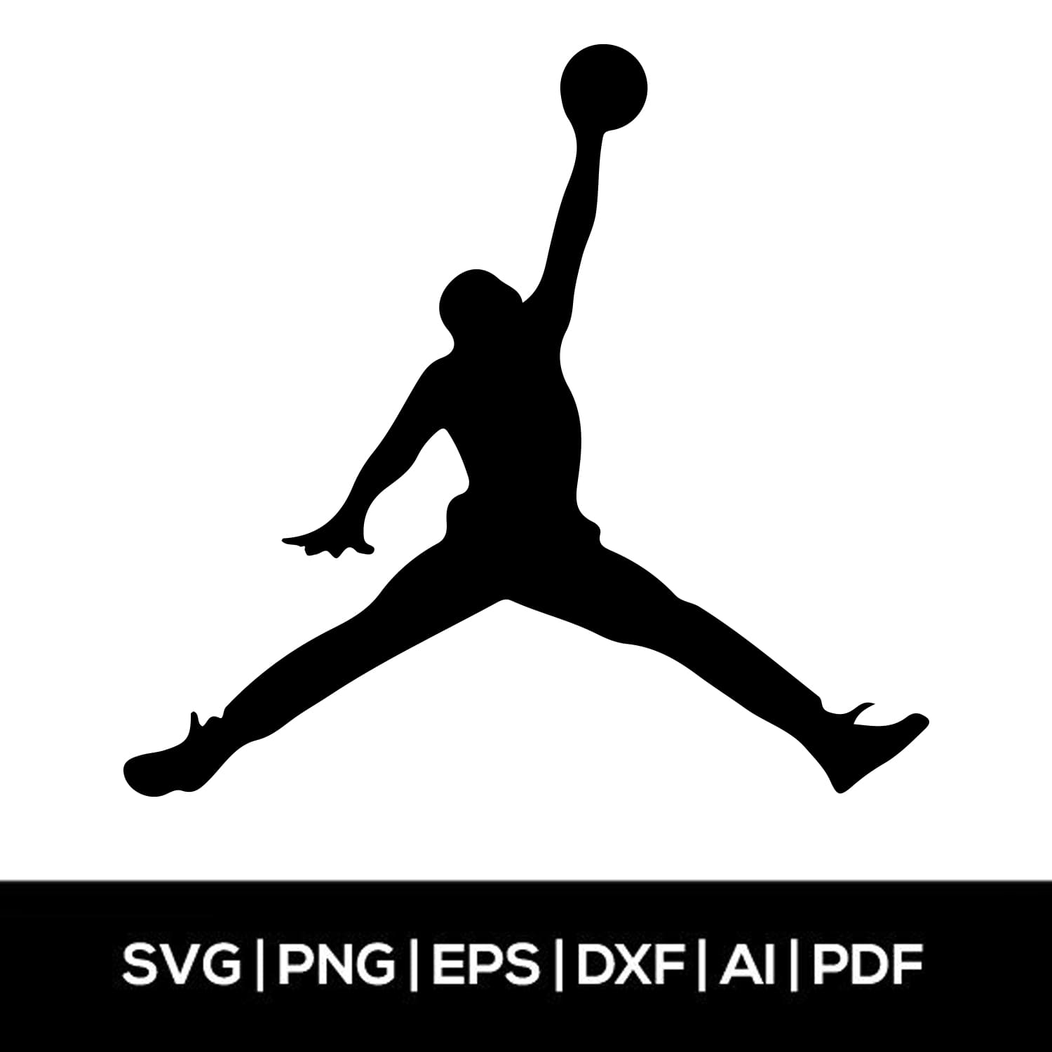 Air Jordan Jumpman Logo, Svg cover.