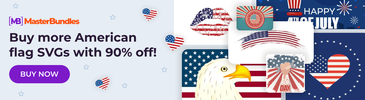 Banner - American flag vectors for your design project.