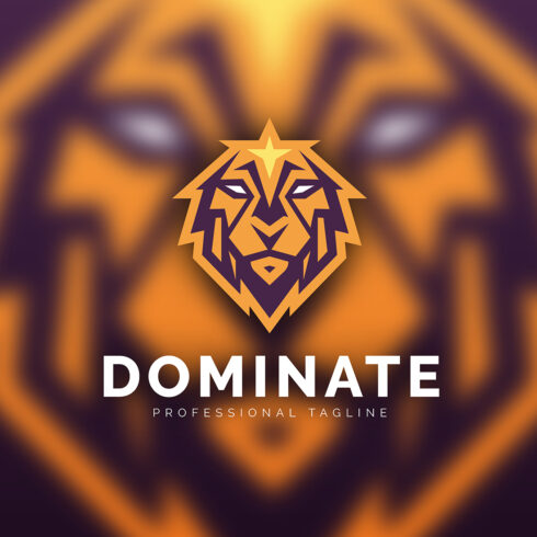 Lion Animal Strong Supreme Vector Logo King Dominant Majestic Logo cover image.